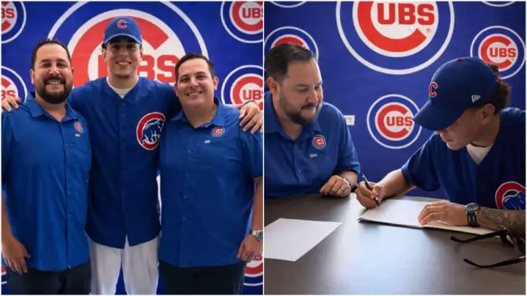 Naikys Piedra oficializa su firma con los Cachorros de Chicago