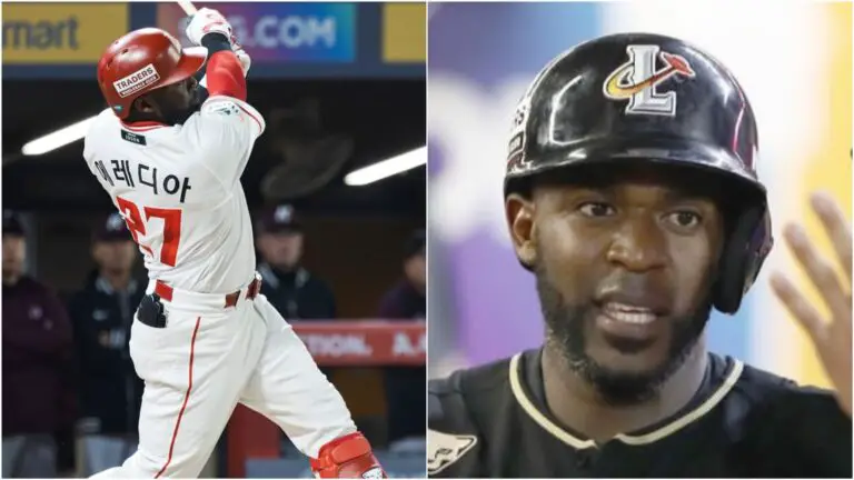 Guillermo Heredia remolca carrera para el SSG Landers en la KBO