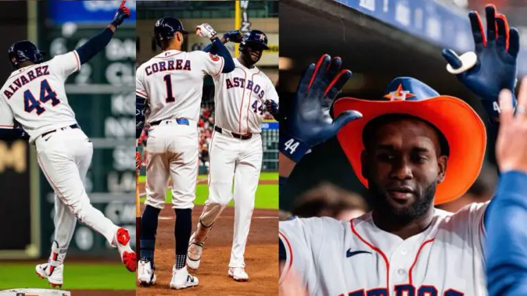 Astros vuelven a caer en otra gran noche ofensiva de Yordan Álvarez