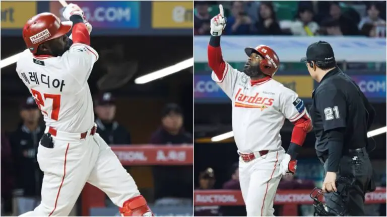 Guillermo Heredia rompe sequía jonronera y pega su quinto vuelacercas del 2026 en la KBO