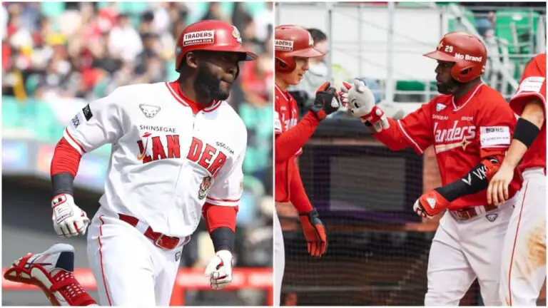 Guillermo Heredia remolca dos y resulta protagonista en triunfo del SSG Landers, en la KBO