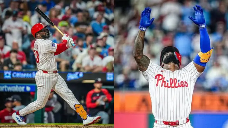 Adolis García pega su 3er cuadrangular de la temporada con los Phillies