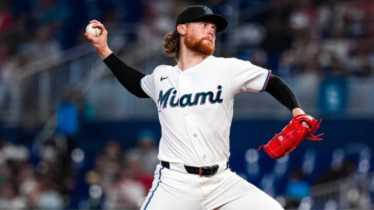 Marlins lanzan juego de un hit con dominante salida de Max Meyer