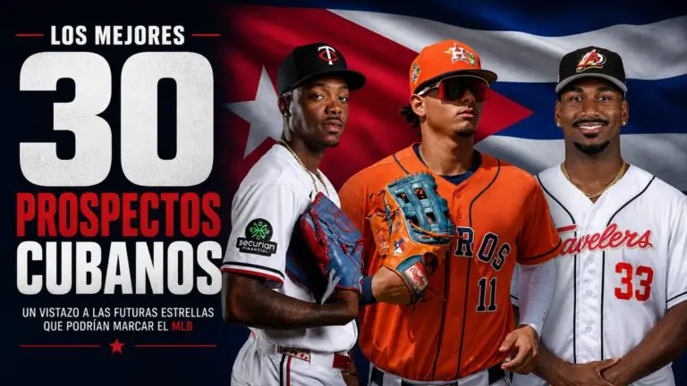 Este es el Top 30 de prospectos cubanos en el sistema de MLB