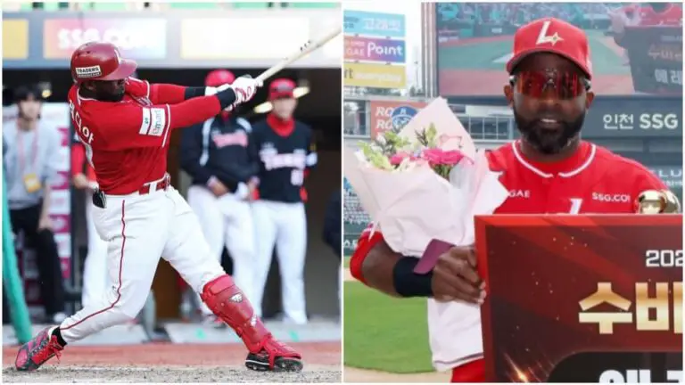 Guillermo Heredia extiende a cuatro su cadena de juegos en línea remolcando carreras en la KBO
