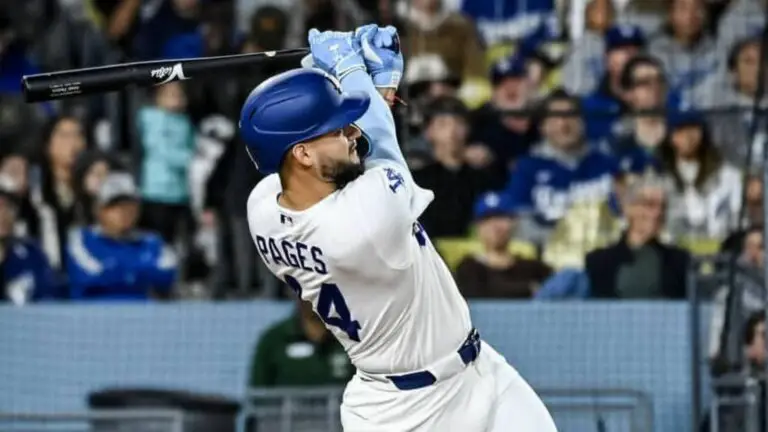 Andy Pagés con tres jonrones y una noche histórica ante Astros