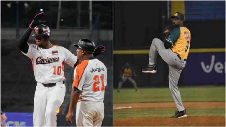Geisel Cepeda se embasa cinco veces y Armando Dueñas logra salvamento en Venezuela