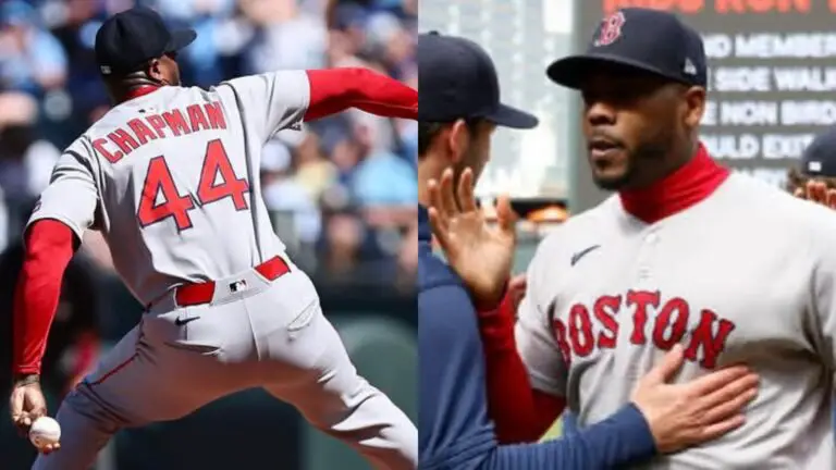 Aroldis Chapman sumó otra entrada sin permitir carreras en la temporada 2026 de Grandes Ligas Aroldis Chapman sumó otra entrada sin permitir carreras en la temporada 2026 de Grandes Ligas
