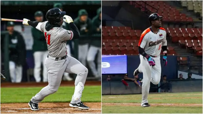 Lázaro Armenteros y Geisel Cepeda se embasan tres veces en la Liga Mayor de Venezuela