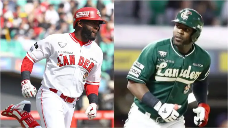 Guillermo Heredia remolca carrera e iguala su total del 2025 en la KBO Guillermo Heredia remolca carrera e iguala su total del 2025 en la KBO