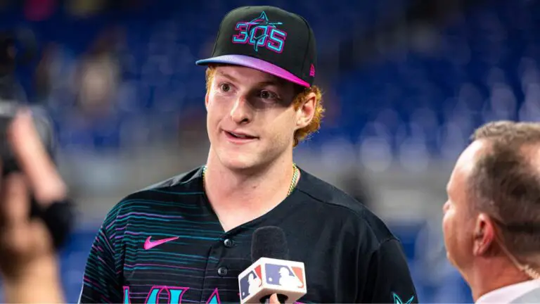 Cómo Owen Caissie ha recompensado la confianza de los Marlins Cómo Owen Caissie ha recompensado la confianza de los Marlins