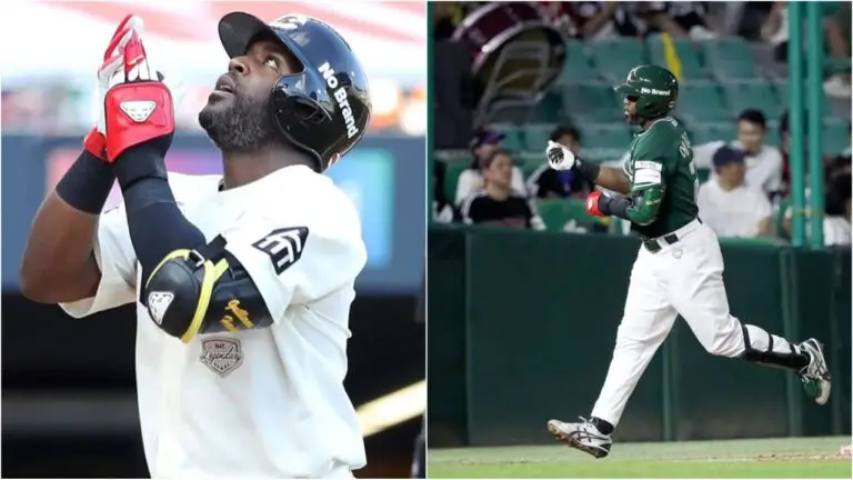 Guillermo Heredia despacha su cuadrangular número 12 de la campaña en la KBO