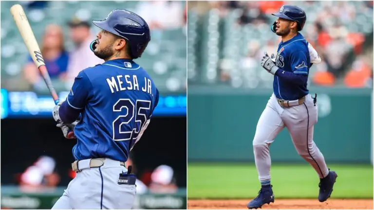 Víctor Mesa Jr. logra duelo multihits, con jonrón incluido, en la Gran Carpa