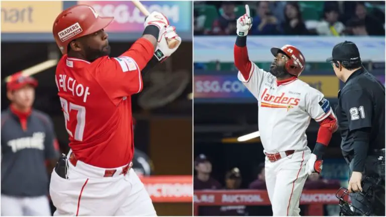 Guillermo Heredia marcha entre los punteros en jonrones y empujadas en la KBO