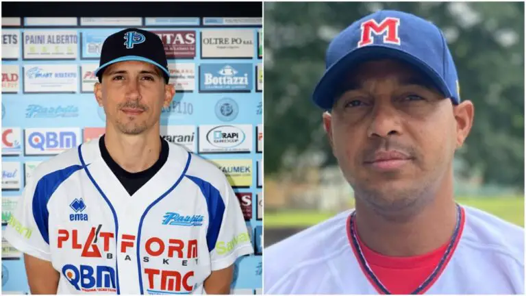 Dariel Góngora y Yamichel Pérez brillan sobre el montículo en la Serie A Plata de Italia
