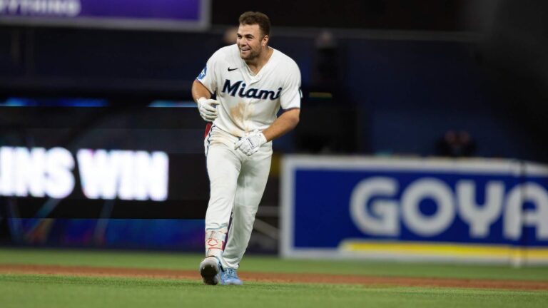 Los Marlins reducen el tiempo de juego de Jakob Marsee ante sus problemas ofensivos esta temporada