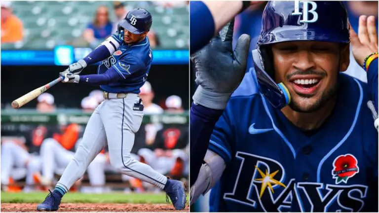 Víctor Mesa Jr. remolca carrera y recibe par de boletos en la MLB Víctor Mesa Jr. remolca carrera y recibe par de boletos en la MLB