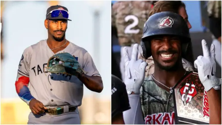 Lázaro Montes pega par de extrabases, incluyendo su jonrón 34 del año, en Triple A