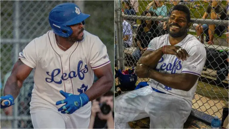 Yasiel Puig dejó en 24 su récord en jonrones de la Liga Canadiense