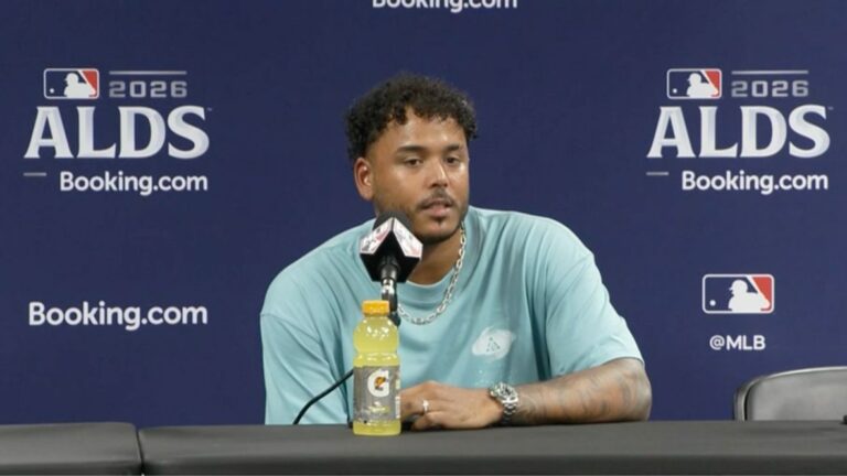 Freddy Peralta: «Esta es una gran oportunidad, poder ser el lanzador para el segundo juego de la ALDS» Freddy Peralta: "Esta es una gran oportunidad, poder ser el lanzador para el segundo juego de la ALDS"