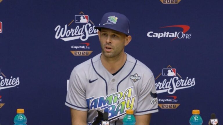Nick Martínez, abridor del Juego 1: “Mi trabajo es conseguir la mayor cantidad de outs posible” Nick Martínez, abridor del Juego 1: “Mi trabajo es conseguir la mayor cantidad de outs posible”