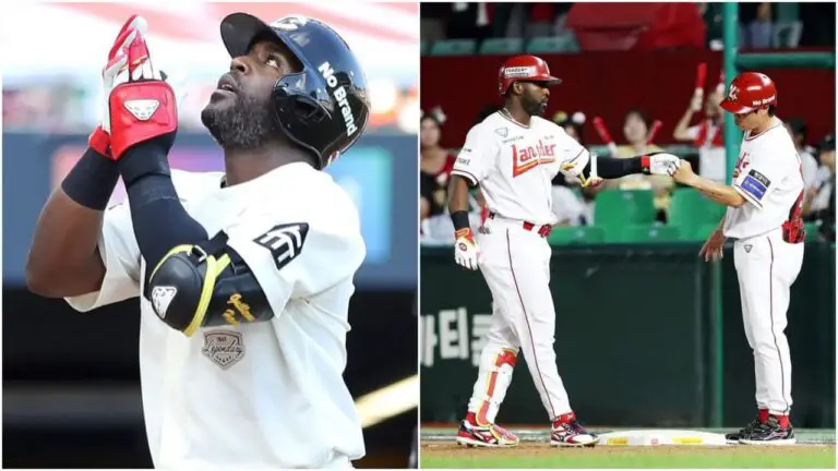 Guillermo Heredia cierra la temporada del 2026 con su empujada número 98 en la KBO Guillermo Heredia cierra la temporada del 2026 con su empujada número 98 en la KBO