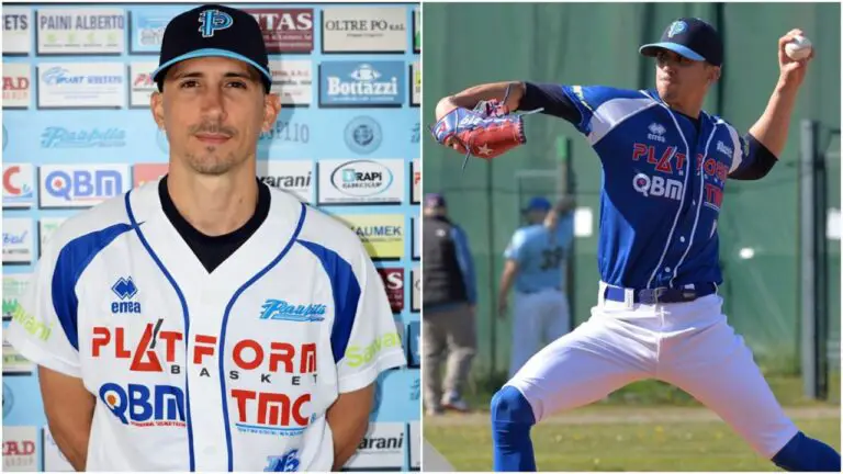 Dariel Góngora quedó cerca de lograr la Triple Corona de Pitcheo en la Serie A Plata de Italia