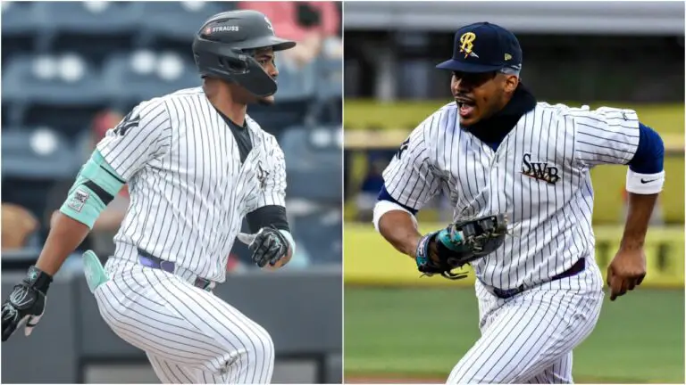 Ernesto Martínez Jr. mostró poder ofensivo en Triple A con los Yankees